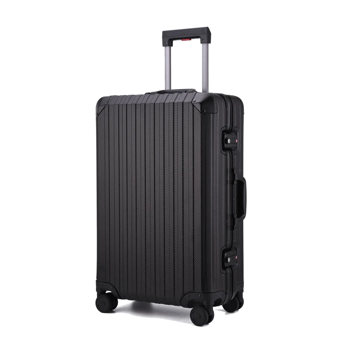 Prestivium Aluminum Suitcase Black 2