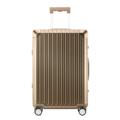 Prestivium Aluminum Suitcase Gold 1