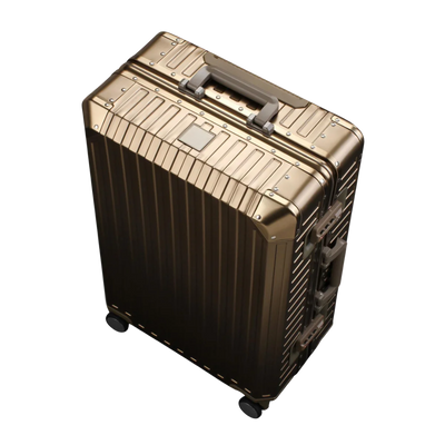 Aluminum Suitcase Gold